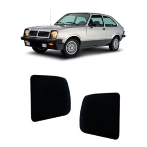 PONTEIRA PARACHOQUE DIANTEIRO CHEVETTE 79/82 PRETO