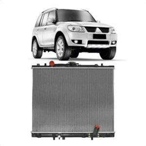 RADIADOR MANUAL/AUTOMATICO PAJERO SPORT 98/10 2.5/2.8 COM/SEM AR IMPORTADO
