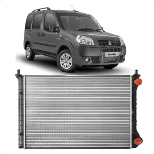 RADIADOR MANUAL DOBLO 09/21 8V/16V COM AR IMPORTADA