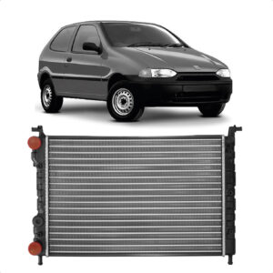 RADIADOR MANUAL PALIO/ SIENA/ STRADA 96/02 1.3 SEM AR IMPORTADO