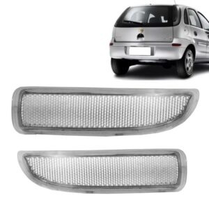 REFLETOR PARACHOQUE TRASEIRO CORSA HATCH 03/12 CRISTAL