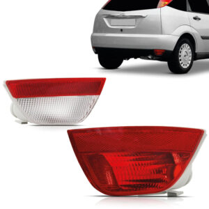 REFLETOR PARACHOQUE TRASEIRO FOCUS 98/08 VERMELHO BRANCO TYC IMPORTADO