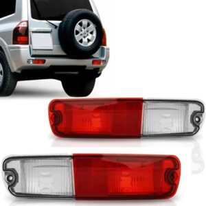 REFLETOR PARACHOQUE TRASEIRO PAJERO FULL 03/07 VERMELHO CRISTAL DEPO