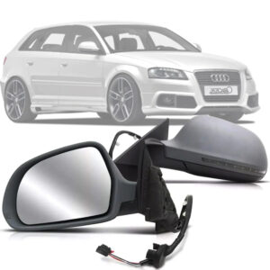 RETROVISOR A3 09/12 SPORTBACK RETRATIL ELETRICO COM AQUECIMENTO COM PISCA PRIMER
