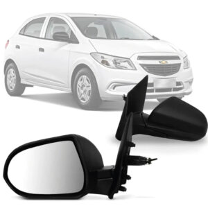 RETROVISOR EXTERNO ONIX 12/20 PRISMA COM CAPA TEXTURIZADA