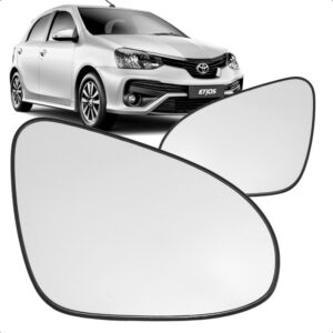 SUBCONJUNTO RETROVISOR EXTERNO ETIOS 14/21 BASE QUADRADA ELETRICO ORIGINAL