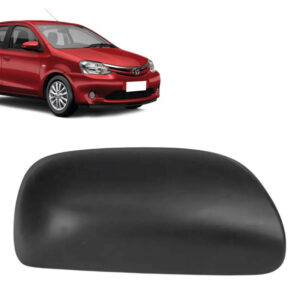 CAPA RETROVISOR ETIOS 12/16 EXTERNO LISO PRETO METAGAL