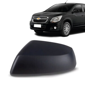 CAPA RETROVISOR COBALT 12/16 EXTERNO PRETO IMPORTADO