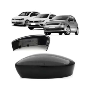 CAPA RETROVISOR EXTERNO PRETO SEM FURO GOL 13/23 GVI/GVII/GVIII IMPORTADO
