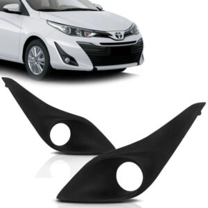 GRADE MILHA YARIS 18/22 SEDAN/HATCH COM FURO PRETA IMPORTADA