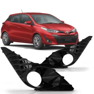 GRADE MILHA YARIS 18/22 COM FURO PRETA PIANO IMPORTADA