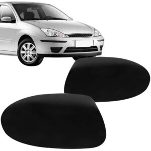 CAPA RETROVISOR PRETO BRILHANTE FOCUS 98/08 FICOSA