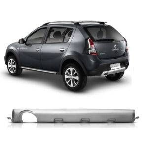 ACABAMENTO INFERIOR PARACHOQUE TRASEIRO SANDERO STEPWAY 08/14 PRATA IMPORTADO
