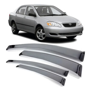 CALHA CHUVA COROLLA SEDAN 03/07 4 PORTAS