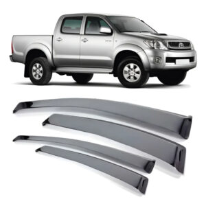 CALHA CHUVA HILUX CABINE DUPLA 05/15 4 PORTAS