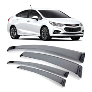 CALHA CHUVA CRUZE HATCH/ SEDAN 17/24 4 PORTAS