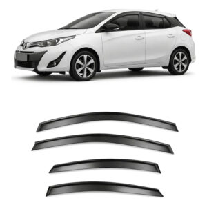 CALHA CHUVA YARIS HATCH 18/25 4 PORTAS