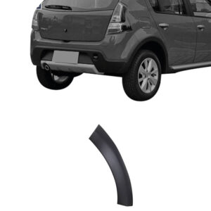 MOLDURA PARACHOQUE TRASEIRO SANDERO STEPWAY 08/14 PRETO TEXTURIZADO NACIONAL