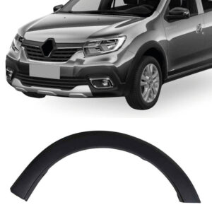 MOLDURA PARALAMA DIANTEIRO SANDERO STEPWAY 14/19 PRETO TEXTURIZADO NACIONAL