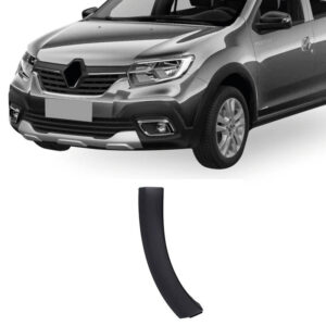 MOLDURA PARACHOQUE DIANTEIRO SANDERO STEPWAY 14/19 PRETO TEXTURIZADO NACIONAL