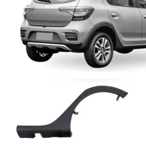 MOLDURA PARALAMA TRASEIRO SANDERO STEPWAY 14/19 PRETO TEXTURIZADO NACIONAL
