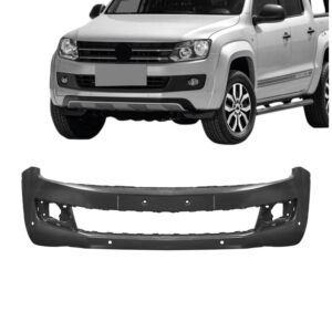 PARACHOQUE DIANTEIRO AMAROK 10/16 SEM GRADE COM FURO SENSOR SEM FURO MOLDURA LATERAL PRETO LISO