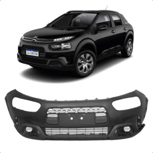 PARACHOQUE DIANTEIRO C4 CACTUS 18/24 PRETO LISO IMPORTADO