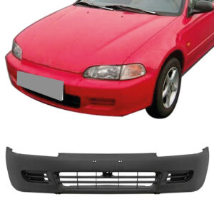 PARACHOQUE DIANTEIRO CIVIC 92/95 2 PORTAS PRETO LISO