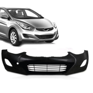 PARACHOQUE DIANTEIRO ELANTRA 11/13 COM GRADE PRETO LISO IMPORTADO