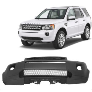 PARACHOQUE DIANTEIRO FREELANDER 11/14 COM FURO ESGUICHO SEM FURO SENSOR CINZA LISO IMPORTADO