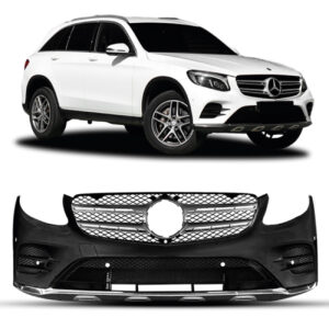 PARACHOQUE DIANTEIRO GLC 16/18 AMG COMPLETO PRETO LISO