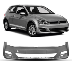 PARACHOQUE DIANTEIRO GOLF 14/17 COM FURO SENSOR PRETO LISO IMPORTADO