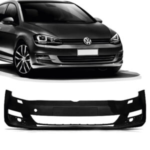 PARACHOQUE DIANTEIRO GOLF 14/17 TSI/ HIGH SEM FURO SENSOR COM FURO ESGUICHO PRETO LISO IMPORTADO