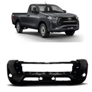 PARACHOQUE DIANTEIRO HILUX 21/25 CABINE SIMPLES PRETO LISO IMPORTADO
