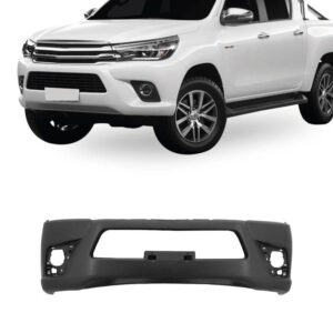 PARACHOQUE DIANTEIRO HILUX CABINE DUPLA 15/18 SEM GRADE PRETO LISO