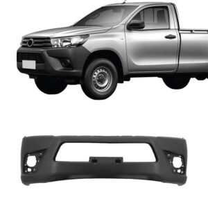 PARACHOQUE DIANTEIRO HILUX CABINE SIMPLES 15/23 SEM GRADE PRETO LISO
