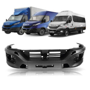 PARACHOQUE DIANTEIRO INFERIOR IVECO 20/25 PRETO LISO IMPORTADO