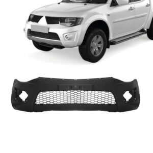 PARACHOQUE DIANTEIRO L200 TRITON 10/16 COM GRADE COM FURO MOLDURA PRETO TEXTURIZADO