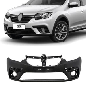 PARACHOQUE DIANTEIRO SANDERO INTENSE 20/21 LOGAN INTENSE 20/24 COM FURO MOLDURA PRETO LISO