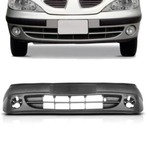PARACHOQUE DIANTEIRO MEGANE 00/05 COM FURO MILHA PRETO LISO IMPORTADO