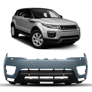 PARACHOQUE DIANTEIRO RANGER ROVER SPORT 14/17 COM FURO SENSOR SEM FURO CAMERA PRETO LISO IMPORTADO