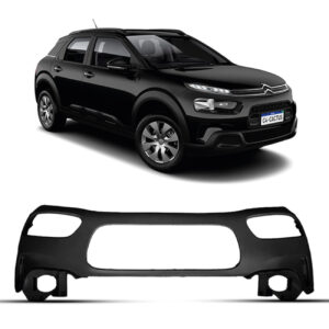 PARACHOQUE DIANTEIRO SUPERIOR C4 CACTUS 18/24 PRETO LISO IMPORTADO