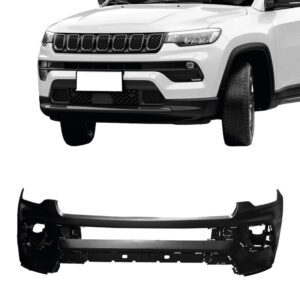 PARACHOQUE DIANTEIRO SUPERIOR COMPASS FLEX 4X3 21/26 PRETO LISO