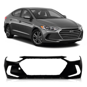 PARACHOQUE DIANTEIRO SUPERIOR ELANTRA 17/18 PRETO LISO IMPORTADO