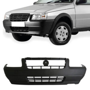 PARACHOQUE DIANTEIRO UNO 06/08 FIORINO 06/13 COM FURO MOLDURA PRETO TEXTURIZADO
