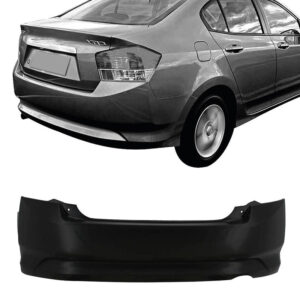 PARACHOQUE TRASEIRO CITY SEDAN 09/11 PRETO LISO