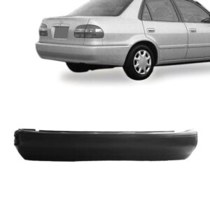 PARACHOQUE TRASEIRO COROLLA 98/01 PRETO LISO