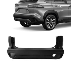 PARACHOQUE TRASEIRO COROLLA CROSS 21/24 COMPLETO PRETO LISO