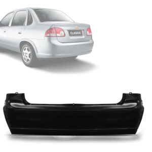PARACHOQUE TRASEIRO CORSA CLASSIC 10/16 PRETO LISO IMPORTADO