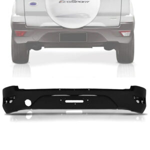 PARACHOQUE TRASEIRO ECOSPORT 13/17 SEM FURO SENSOR CINZA ESCURO TEXTURIZADO IMPORTADO